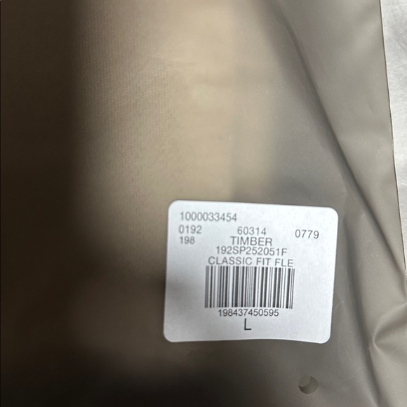 Fear of God ESSENTIALS Timber Hoodie Large • Brand New w/ Tags •FW25 - Picture 8 of 8